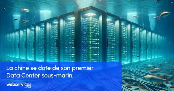 Data center sous-marin localisé en chine